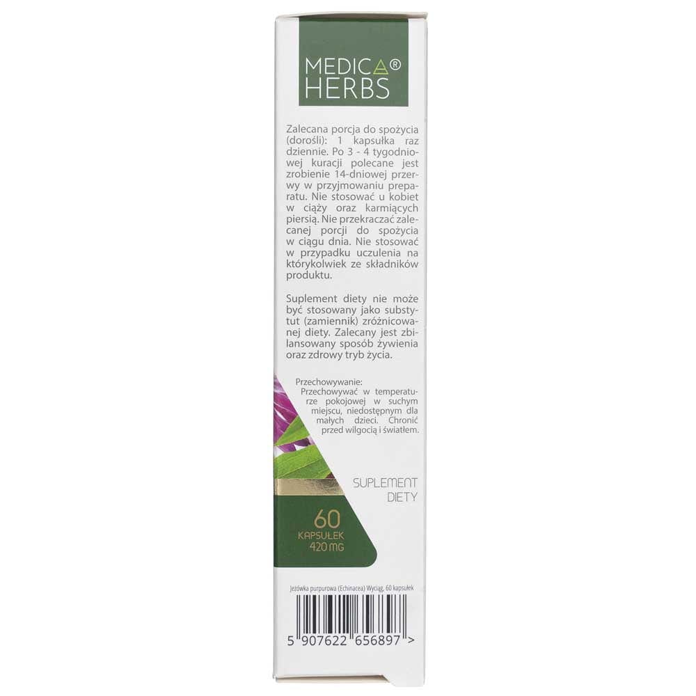 Medica Herbs Echinacea 420 mg - 60 Capsules
