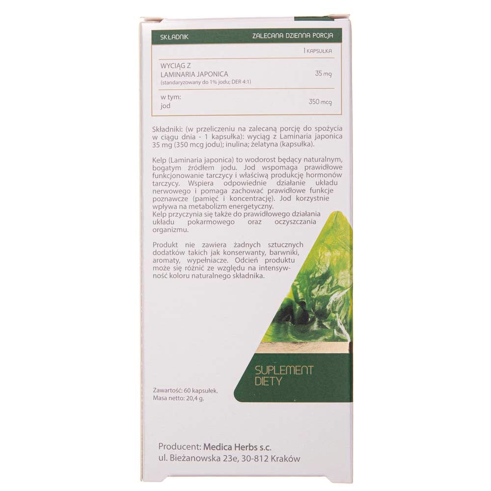 Medica Herbs Kelp 35 mg - 60 Capsules