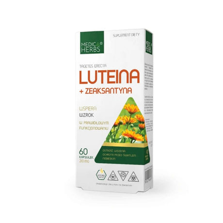 Medica Herbs Lutein Zeaxanthin 210 mg - 60 Capsules