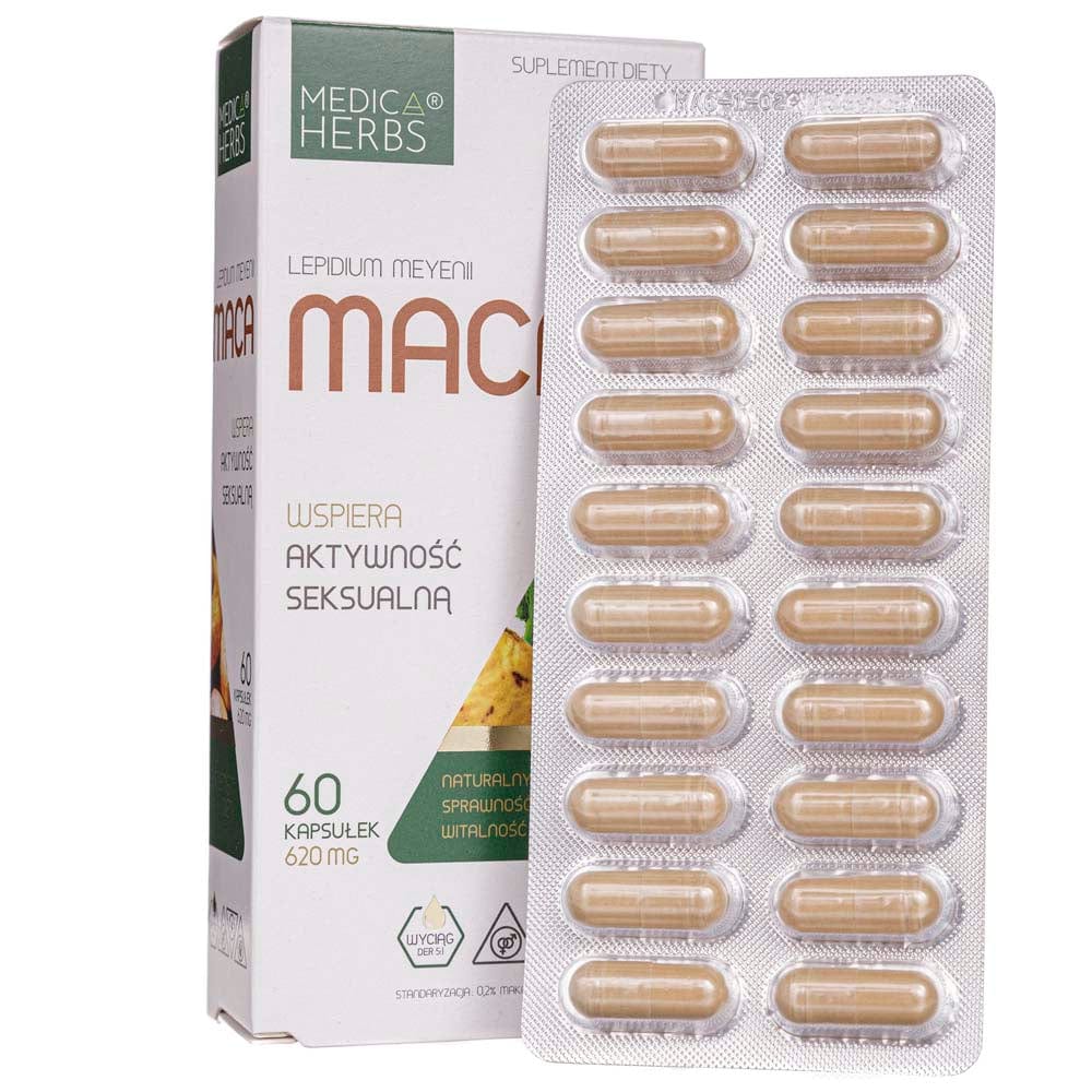 Medica Herbs Maca 210 mg - 60 Capsules