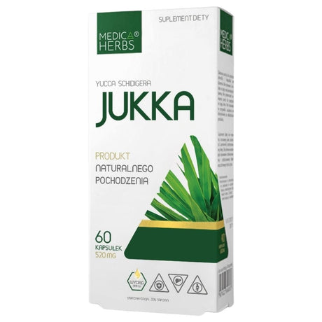 Medica Herbs Yucca 520 mg - 60 Capsules