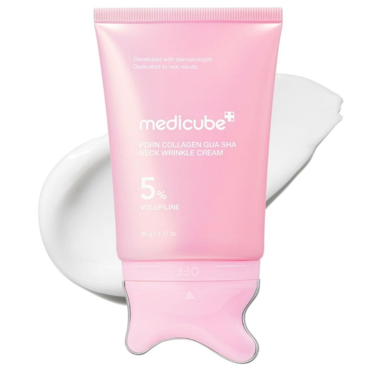 Medicube PDRN Collagen Gua Sha Neck Wrinkle Cream - 90 g