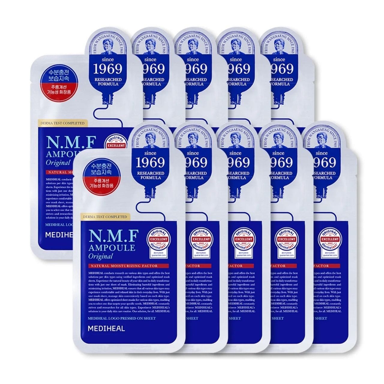 Mediheal The N.M.F Ampoule Mask Hydrating - 10 Sheets – Medpak