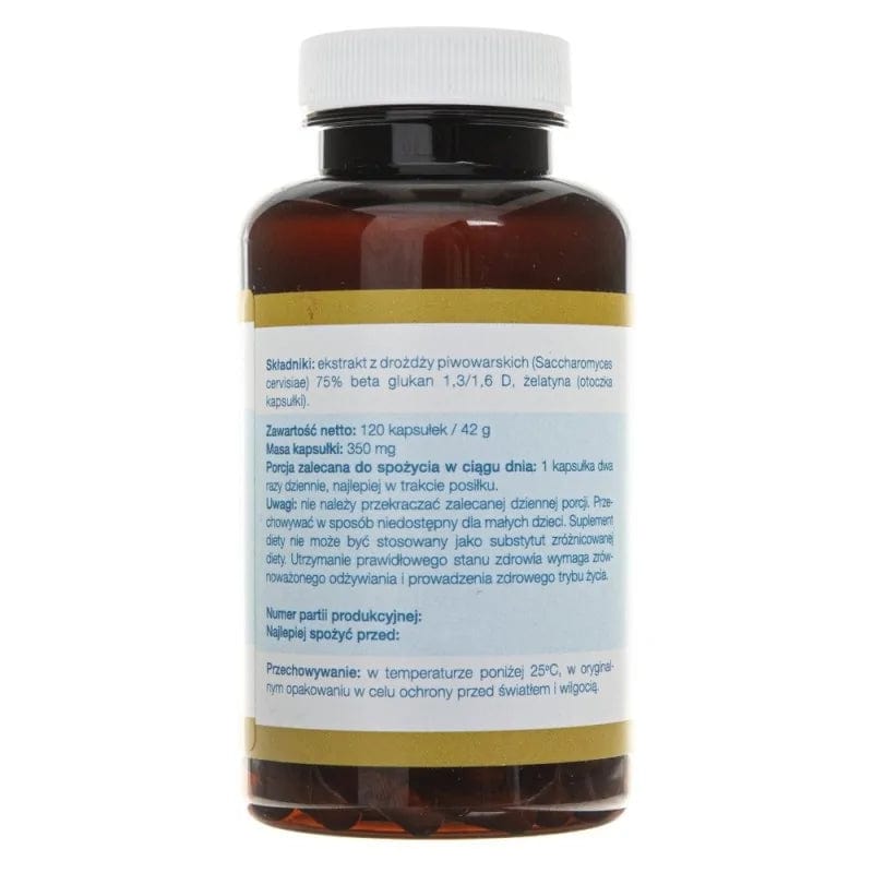 Medverita Beta Glucan 1.3/1.6 D 200 mg - 120 Capsules