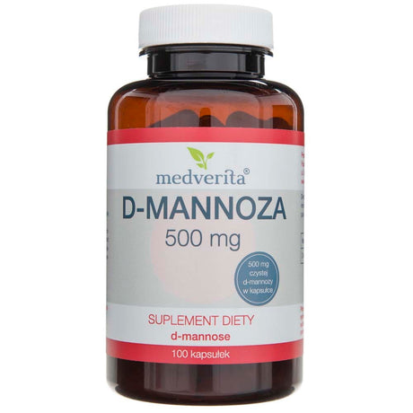 Medverita D-mannose 500 mg - 100 Capsules