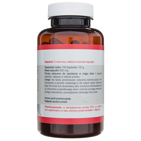 Medverita D-Mannose 500 mg - 100 Capsules