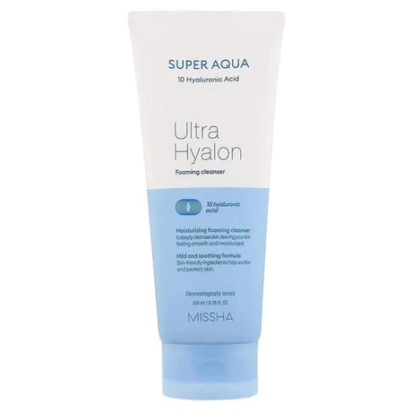 Missha Super Ultra Hyalon Foaming Cleanser - 200 ml