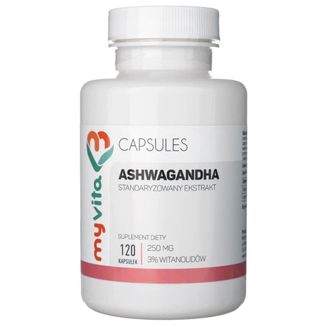 MyVita Ashwagandha 250 mg - 120 Capsules