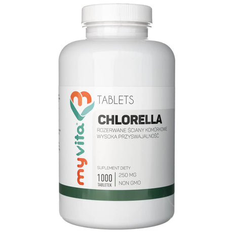 MyVita Chlorella 250 mg - 1000 Tablets