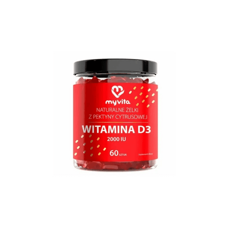 MyVita Vitamin D3 2000 IU - 60 Gummies