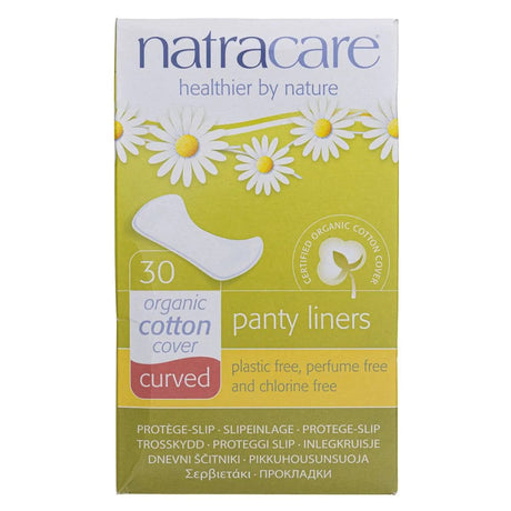 Natracare Eco-Friendly Curved Sanitary Pads - 30 pieces