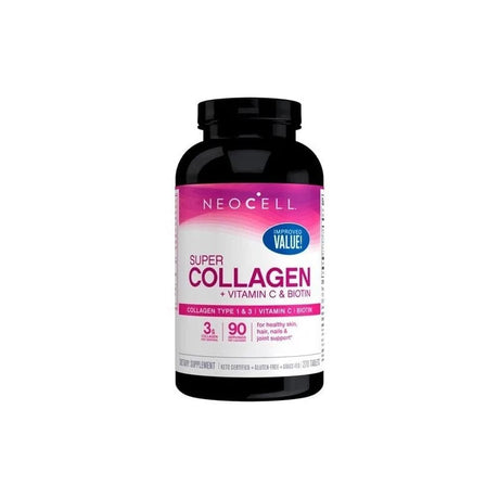 Neocell Super Collagen + Vitamin C & Biotin - 270 Tablets
