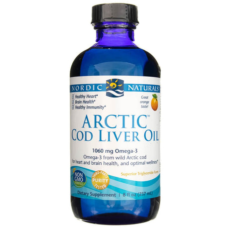 Nordic Naturals Arctic-D Cod Liver Oil, Orange - 237 ml
