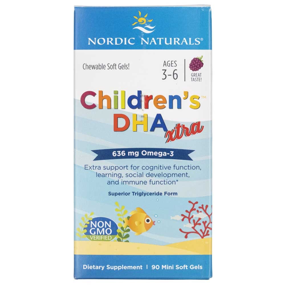 Nordic Naturals Children's DHA Xtra Berry 636 mg - 90 Softgels