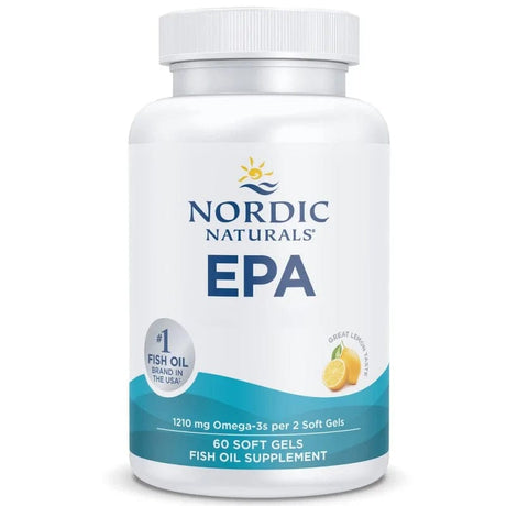 Nordic Naturals EPA Omega-3, Lemon 1210 mg - 60 Softgels