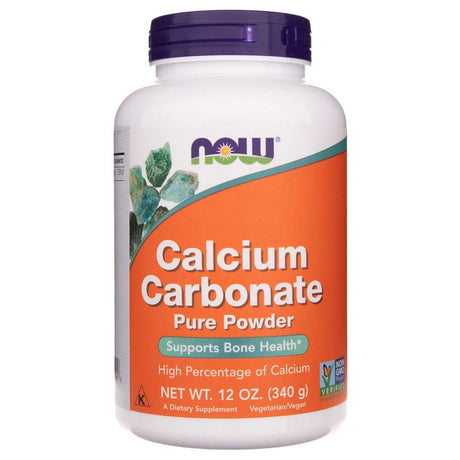 Now Foods Calcium Carbonate Pure Powder 200 mg - 340 g