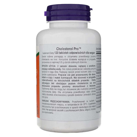 Now Foods Cholesterol Pro - 120 Tablets