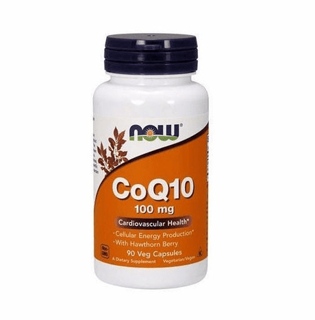 Now Foods CoQ10 100 mg with Hawthorn Berry - 90 Veg Capsules