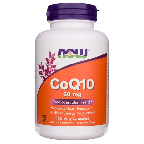 Now Foods CoQ10 60 mg - 180 Veg Capsules