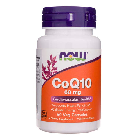 Now Foods CoQ10 60 mg - 60 Veg Capsules