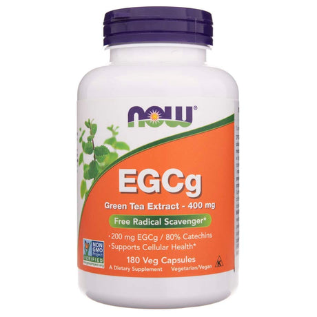 Now Foods EGCg Green Tea Extract 400 mg - 180 Veg Capsules
