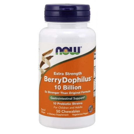 Now Foods Extra Strenght BerryDophilus - 50 Chewables