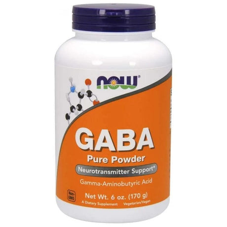 Now Foods GABA, Powder - 170 g