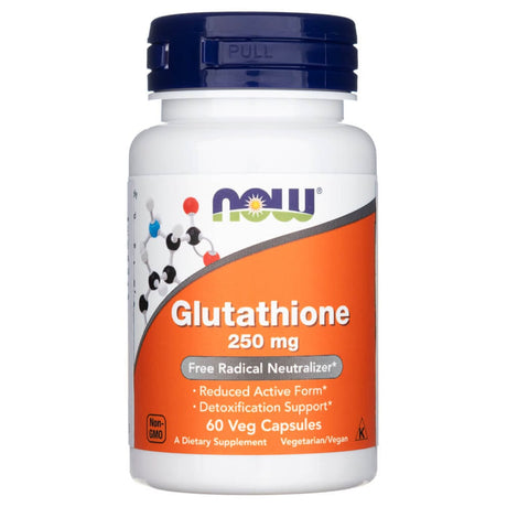 Now Foods Glutathione 250 mg - 60 Veg Capsules