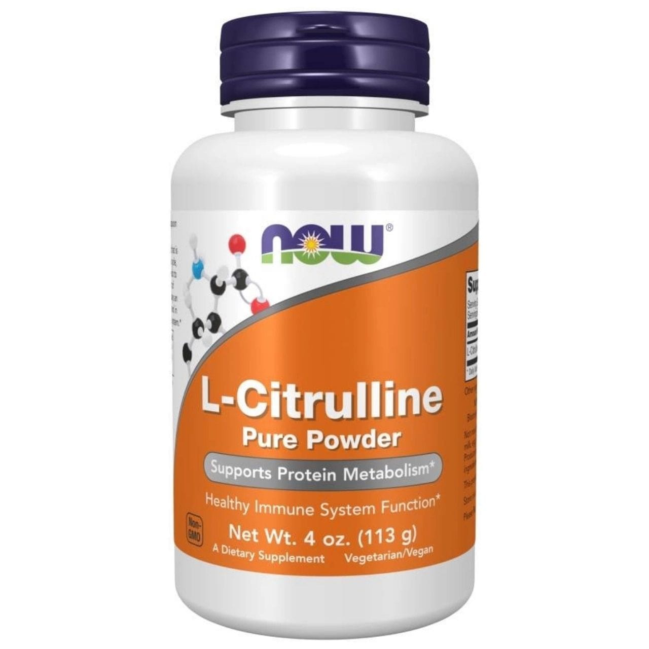 NOW Foods L-Citrulline Pure Powder - 113 g Medpak NOW Foods L-Citrulline Pure Powder - 113 g Medpak
