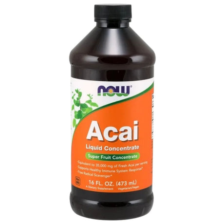 Now Foods Liquid Acai - 473 ml