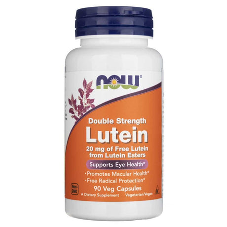 Now Foods Lutein, Double Strength 20 mg - 90 Veg Capsules