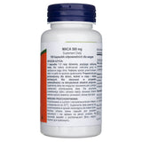 Now Foods Maca 500 mg - 100 Veg Capsules