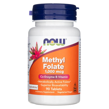 Now Foods Methyl Folate 1000 mcg - 90 Tablets