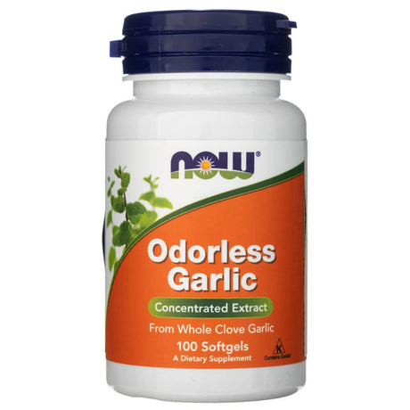Now Foods Odorless Garlic - 100 Softgels