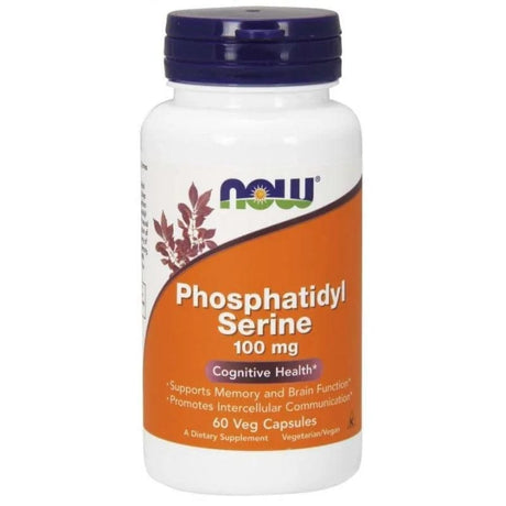 Now Foods Phosphatidyl Serine 100 mg - 60 Capsules