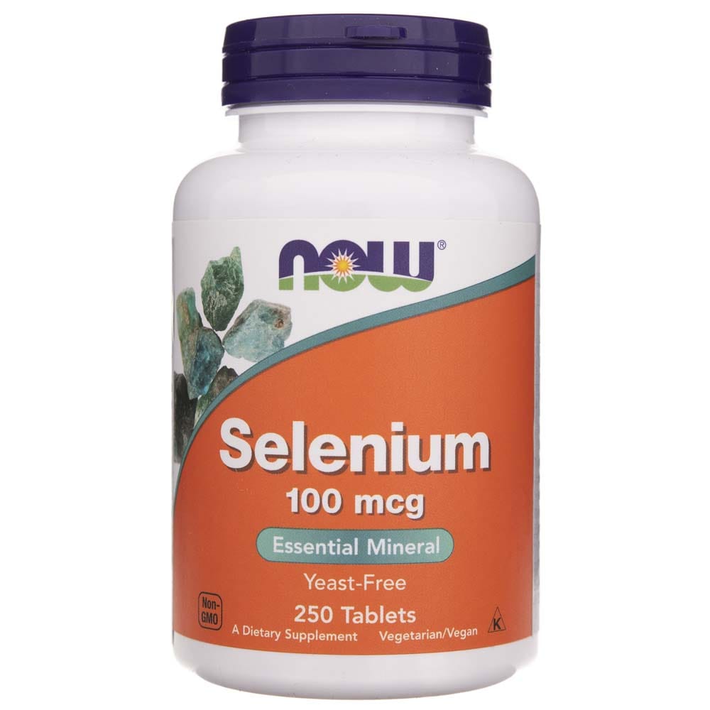 Now Foods Selenium 100 mcg - 250 Tablets