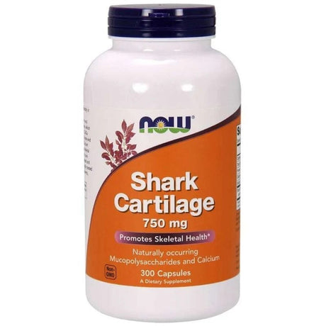 Now Foods Shark Cartilage 750 mg - 300 Capsules