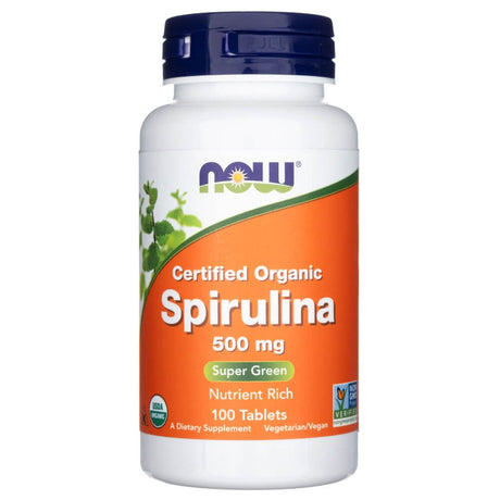 Now Foods Spirulina 500 mg - 100 Tablets