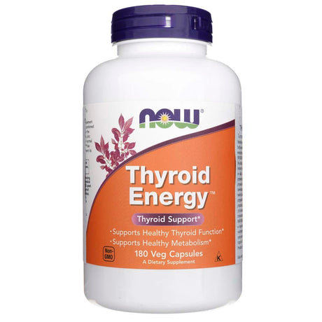 Now Foods Thyroid Energy - 180 Veg Capsules