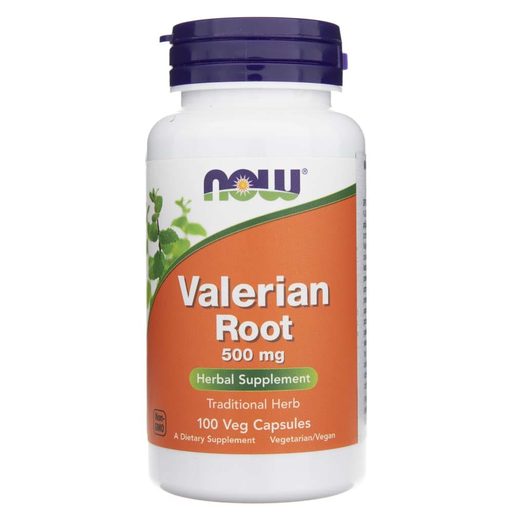 Now Foods Valerian Root 500 mg - 100 Veg Capsules