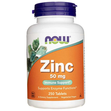Now Foods Zinc 50 mg - 250 Tablets