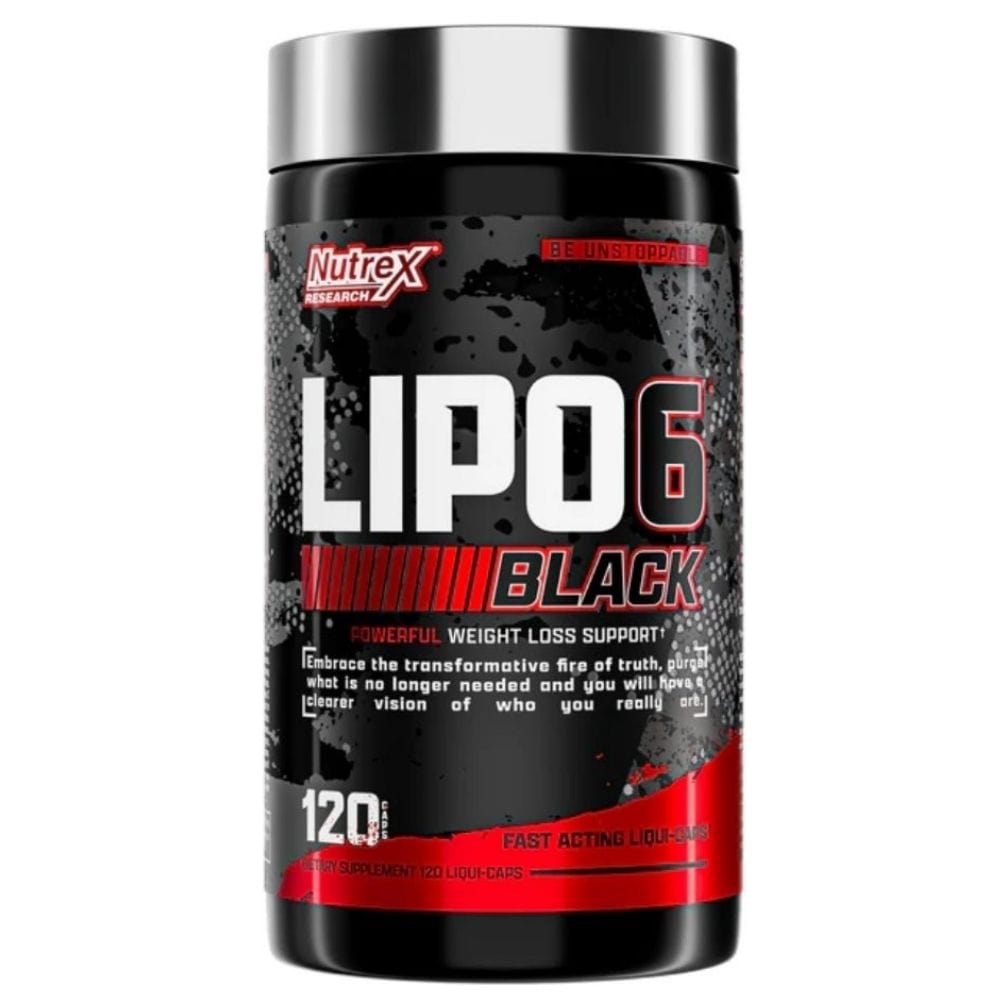 Nutrex Research Lipo 6 Black - 120 Capsules – Medpak