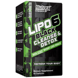 Nutrex Research Lipo-6 Black Cleanse & Detox - 60 Capsules
