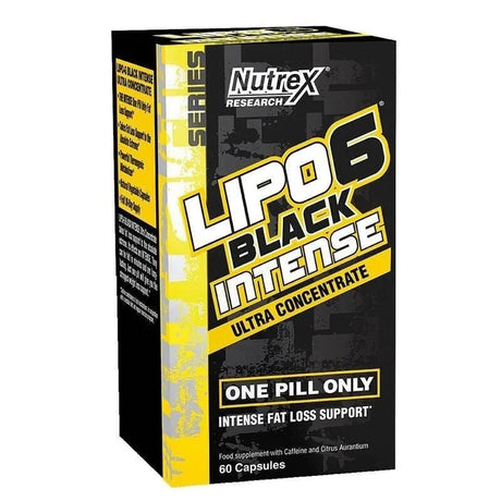 Nutrex Research Lipo 6 Black Intense Ultra Concrentrate - 60 Capsules