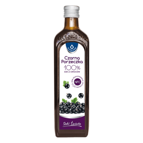 Oleofarm Blackcurrant Juice 100% - 490 ml
