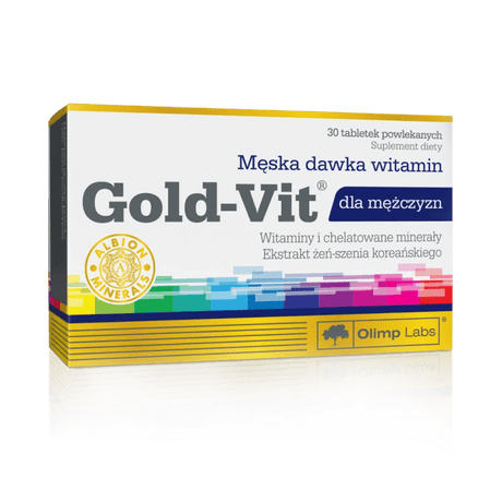 Olimp Gold-Vit for Men (Vitamins and Chelated Minerals) - 30 Tablets
