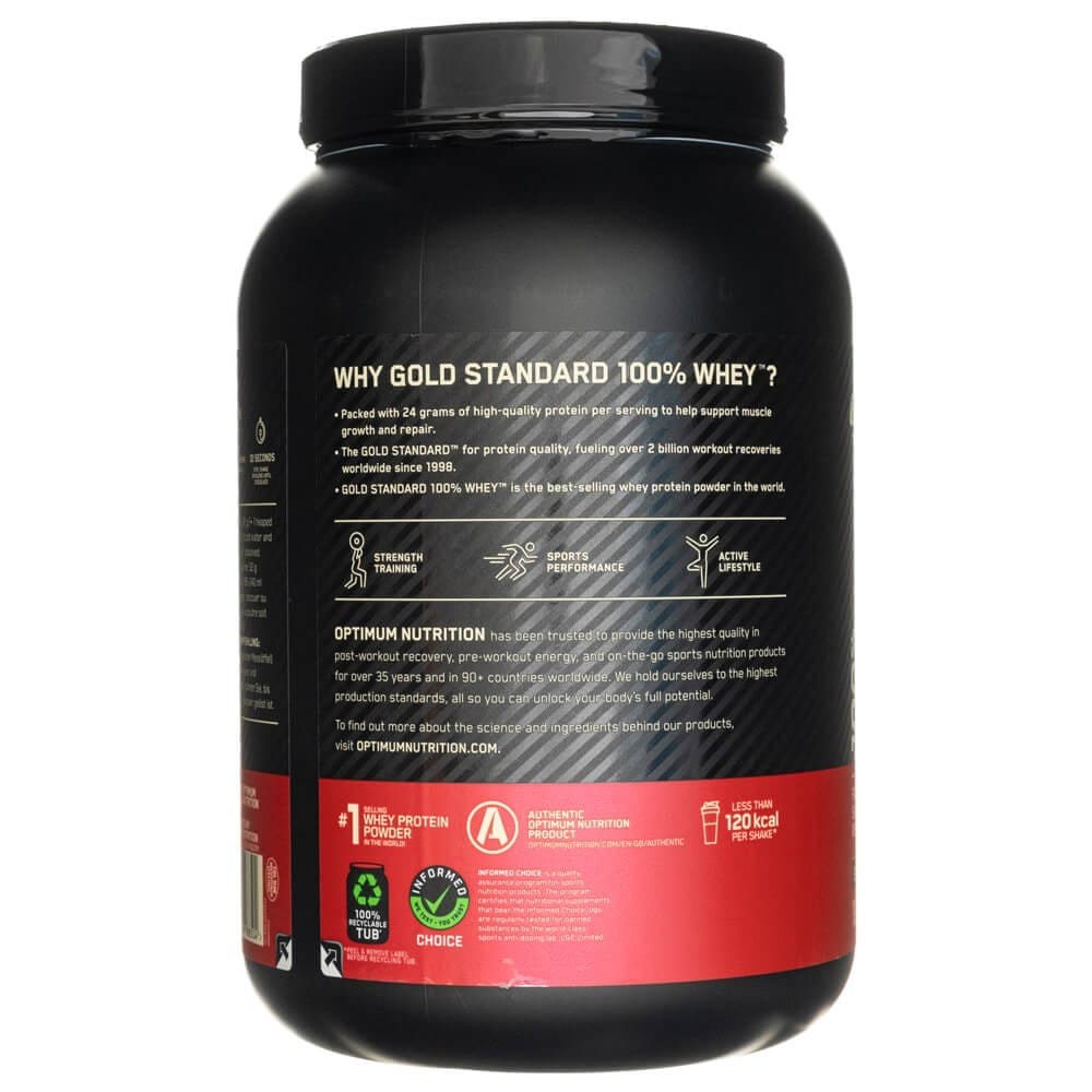 Optimum Nutrition Gold Standard 100% Whey Protein, Extreme Milk Chocolate - 896 g