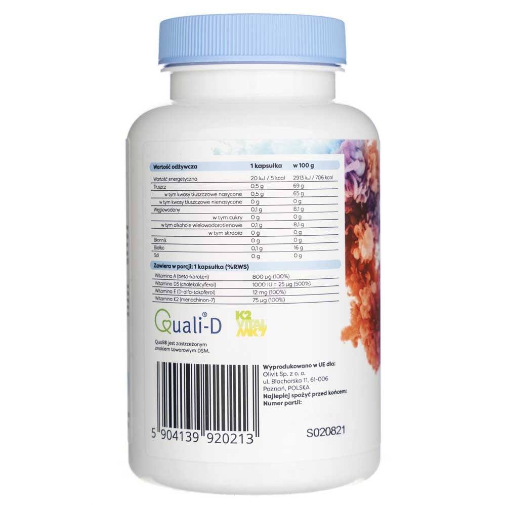 Osavi ADEK Vitamins - 120 Capsules