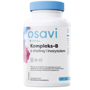 Osavi Complex B with Choline and Inositol - 120 Capsules