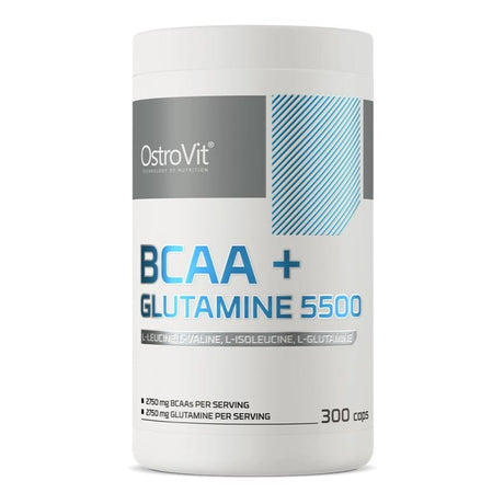 OstroVit BCAA + Glutamine 5500 mg - 300 Capsules